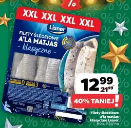 Netto Filety śledziowe a'la matjas klasyczne Lisner XXL oferta