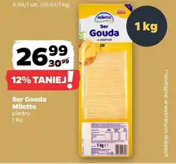 Netto Ser Gouda Miletto plastry oferta