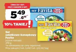 Netto Ser sałatkowo-kanapkowy Favita (różne rodzaje) oferta