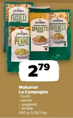 Netto Makaron La Campagna farfalle oferta