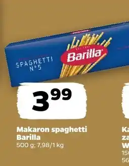 Netto Makaron spaghetti Barilla oferta