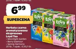 Netto Herbata czarna aromatyzowana ekspresowa Loyd Tea Moonlight Garden, Berry Glamour, Spring Harmony oferta