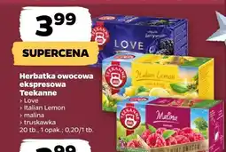 Netto Herbatka owocowa ekspresowa Teekanne Love, Italian Lemon, malina, truskawka oferta