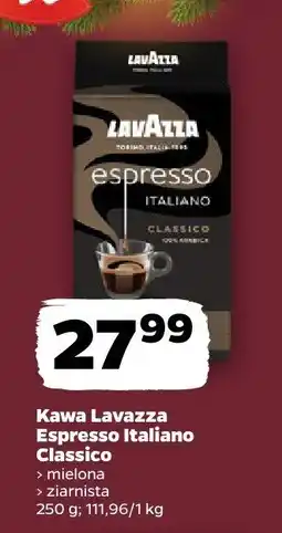 Netto Kawa Lavazza Espresso Italiano Classico, mielona, ziarnista oferta
