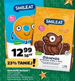 Netto Herbatniki Smileat różne rodzaje oferta