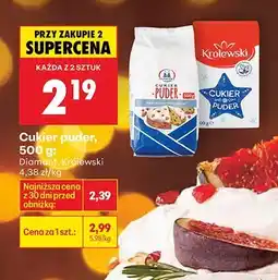 Biedronka Cukier puder Królewski oferta