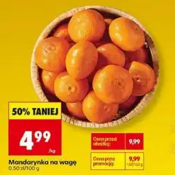 Biedronka Mandarynka na wagę Biedronka oferta