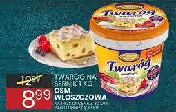 Wafelek Twaróg na sernik OSM Włoszczowa oferta