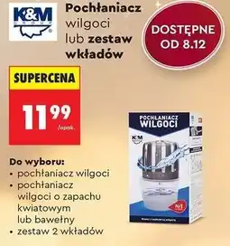 Biedronka Wkład do pochłaniacza wilgoci K&M oferta