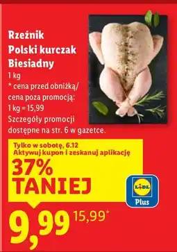 Lidl Kurczak Rzeźnik Polski kurczak Biesiadny oferta