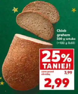 Kaufland Chleb graham 500 g sztuka Kaufland oferta