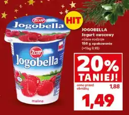 Kaufland Jogurt owocowy Jogobella różne rodzaje 450 g opakowanie Zott Jogobella oferta