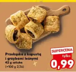 Kaufland Przekąska z kapustą i grzybami leśnymi Kaufland oferta