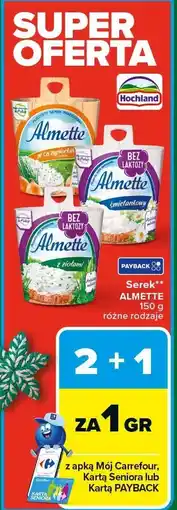 Carrefour Market Serek Almette Hochland Hochland Almette oferta