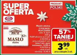 Carrefour Market Masło ekstra z polskiej mleczarni Mlekovita oferta