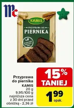 Carrefour Market Przyprawa do piernika KAMIS oferta