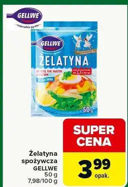 Carrefour Market Żelatyna spożywcza GELLWE oferta