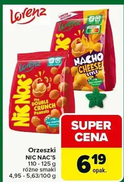 Carrefour Market Orzeszki NIC NAC'S różne smaki Lorenz oferta