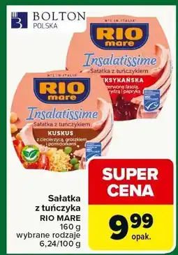 Carrefour Market Sałatka z tuńczyka RIO MARE meksykańska, kuskus oferta