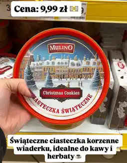 Dino Ciasteczka korzenne Christmas Cookies Mulino oferta