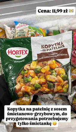 Dino Kopytka na patelnię z sosem śmietanowo-grzybowym Hortex oferta