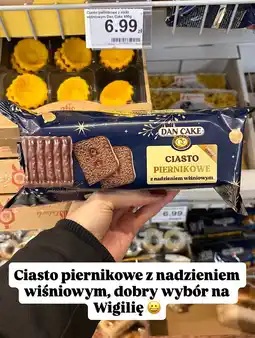 Dino Ciasto piernikowe z nadzieniem wiśniowym Dan Cake oferta
