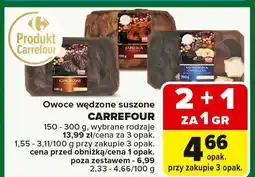 Carrefour Owoce wędzone suszone CARREFOUR oferta