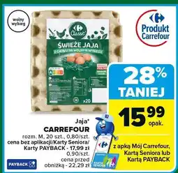Carrefour Jaja świeże CARREFOUR oferta