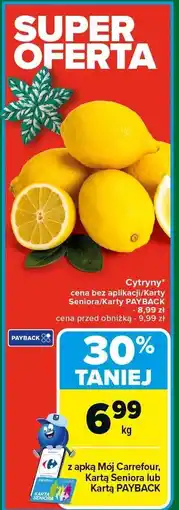 Carrefour Cytryny Carrefour oferta