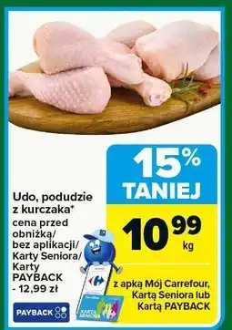 Carrefour Udo, podudzie z kurczaka Carrefour oferta