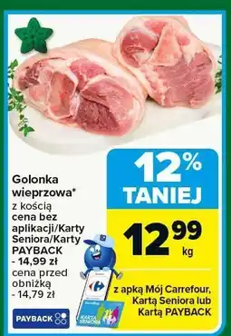 Carrefour Golonka wieprzowa z kością Carrefour oferta