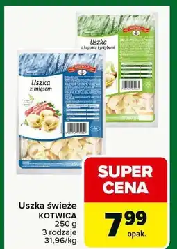 Carrefour Uszka świeże KOTWICA oferta