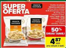 Carrefour Uszka mrożone PROSTE HISTORIE różne rodzaje oferta