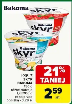Carrefour Jogurt Skyr Bakoma oferta