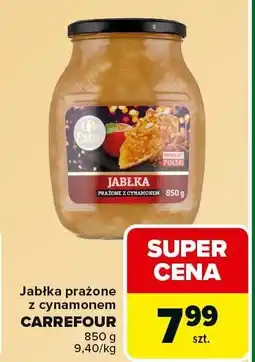 Carrefour Jabłka prażone z cynamonem CARREFOUR 850g oferta