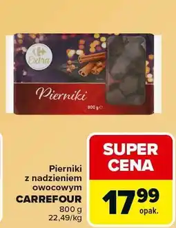 Carrefour Pierniki z nadzieniem owocowym CARREFOUR 800g oferta