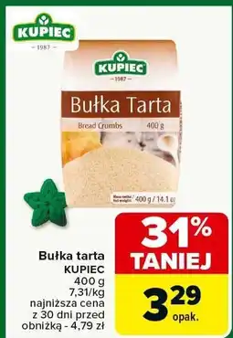 Carrefour Bułka tarta KUPIEC oferta