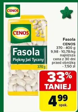 Carrefour Fasola CENOS Piękny Jaś Tyczny oferta