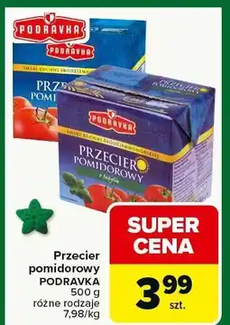 Carrefour Przecier pomidorowy PODRAVKA oferta