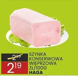 Wafelek Szynka konserwowa wieprzowa Haga oferta
