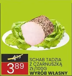 Wafelek Schab tadzia z czarnuszką Wyrób własny Wafelek oferta