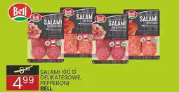 Wafelek Salami 100 g delikatesowe, pepperoni Bell oferta