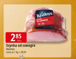E.Leclerc Szynka od szwagra Animex oferta
