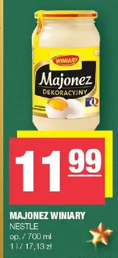 Spar Majonez dekoracyjny Winiary Nestle oferta
