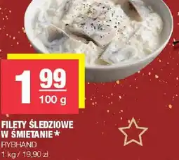 Spar Filety śledziowe w śmietanie Rybhand oferta