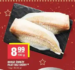 Spar Dorsz świeży filet bez skóry SPAR oferta