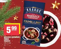Spar Barszcz czerwony, żurek Krakus MW Food familijny oferta