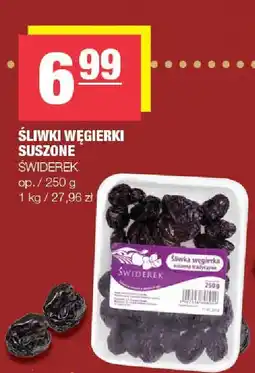 Spar Śliwki węgierki suszone Świderek oferta