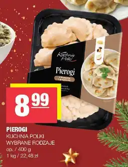 Spar Pierogi Kuchnia Polki wybrane rodzaje oferta
