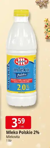 E.Leclerc Mleko Polskie 2% Mlekovita oferta